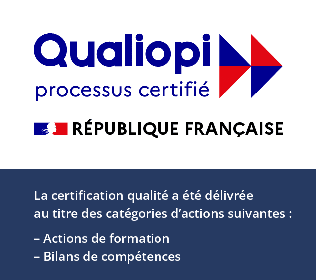 Certification Qualiopi – actions de formation et bilans de compétences